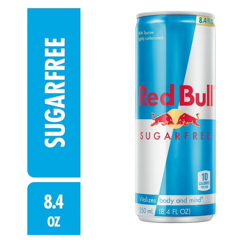 Red Bull Energy Drink Sugar Free 8.4oz Can