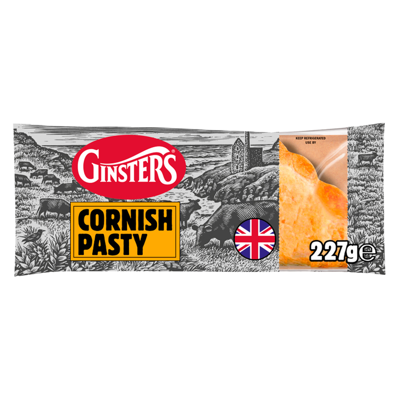 Ginsters Large Cornish Pasty, 227g