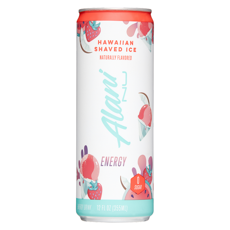 Alani Energy Hawaiian Shaved Ice 12oz Can