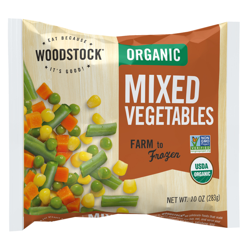 Woodstock Frozen Organic Mixed Vegetables 10oz
