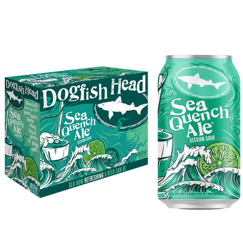 Dogfish Head Seaquench Ale 6pk 12oz Can 4.9% ABV