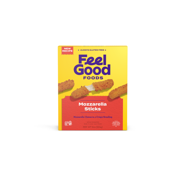 Feel Good Foods Gluten Free Mozzarella Sticks 8oz