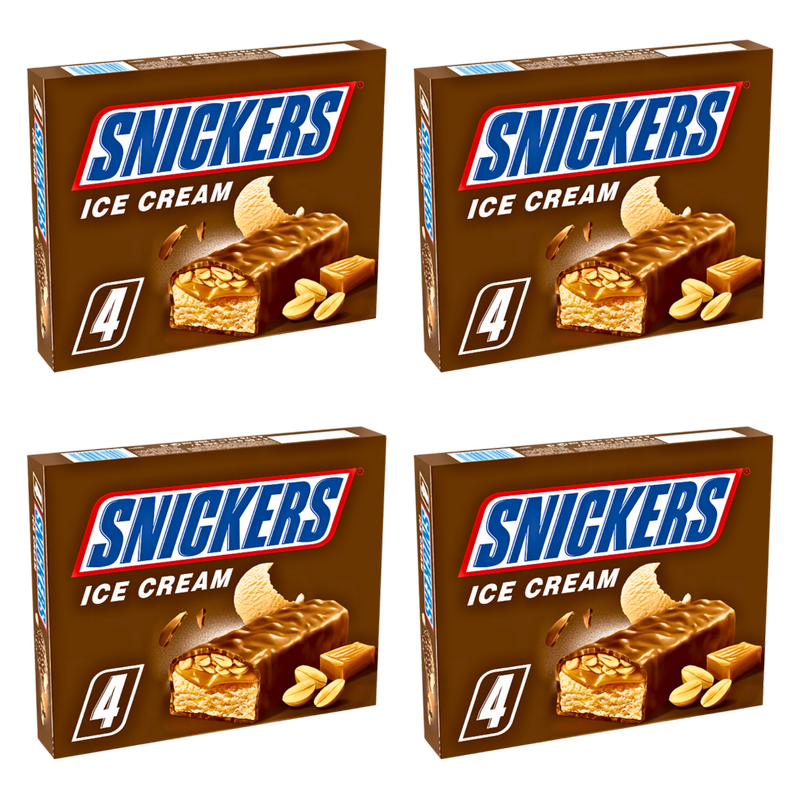 Snickers Ice Cream, 4 x 4pcs