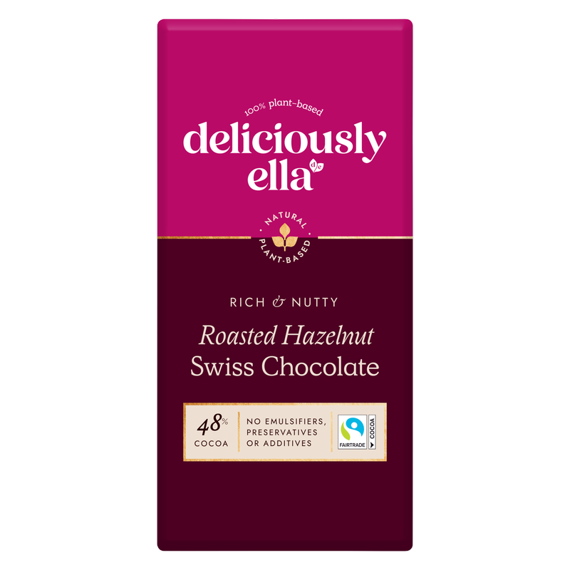 Deliciously Ella Dark Chocolate Hazelnut, 80g