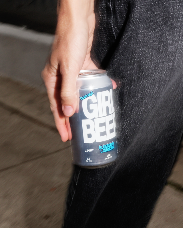 Hurray! Girl Beer Blueberry Lavender Light Beer 6pk 12oz  4.2% ABV