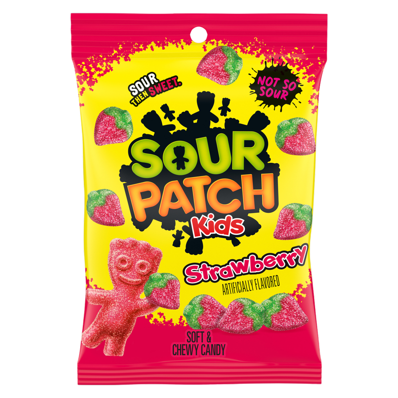 Sour Patch Kids Strawberry Soft & Chewy Candy 8oz
