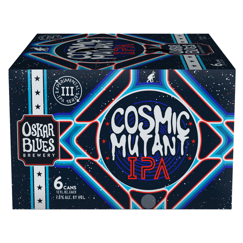 Oskar Blues Brewery Cosmic Mutant IPA 6pk 12oz Cans 7% ABV