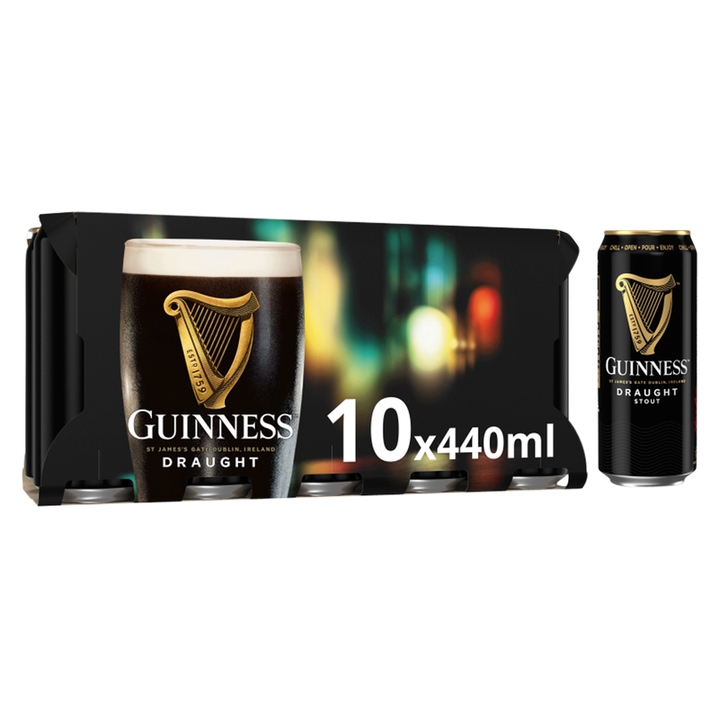 Guinness Draught, 10 x 440ml
