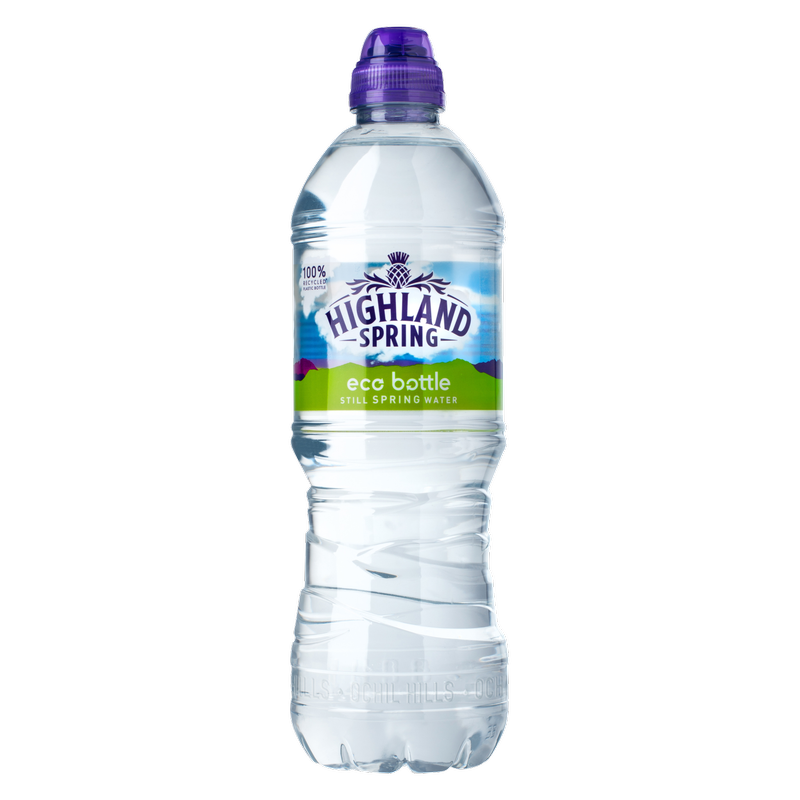 Highland Spring Eco Bottle Still Spring Water, 750ml