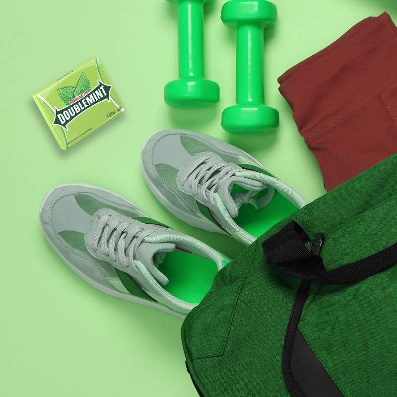 WRIGLEY'S DOUBLEMINT Mint Gum Chewing Gum Bulk Pack, 15 Stick (Pack of 10)