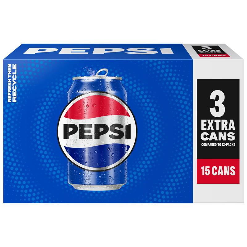 Pepsi 15pk 12oz Can