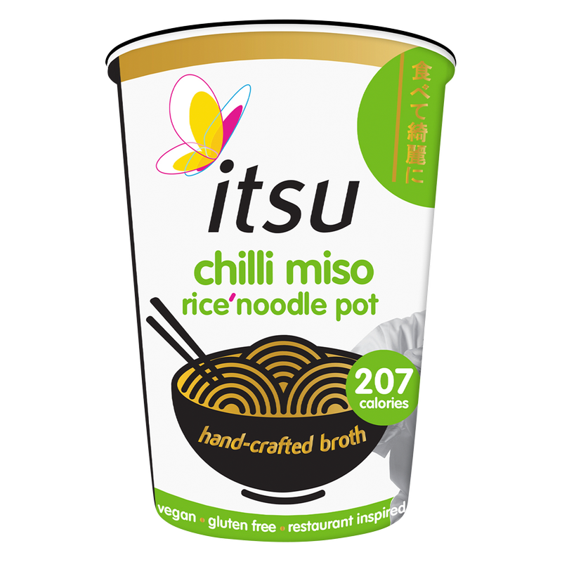 Itsu Chilli Miso Rice Noodles, 64g