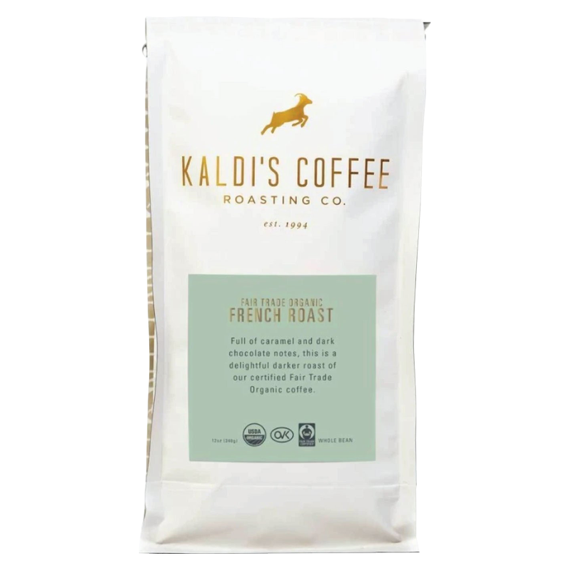 Kaldi's Coffee Roasting Co Fair Trade Organic French Roast Ground Coffee 12oz