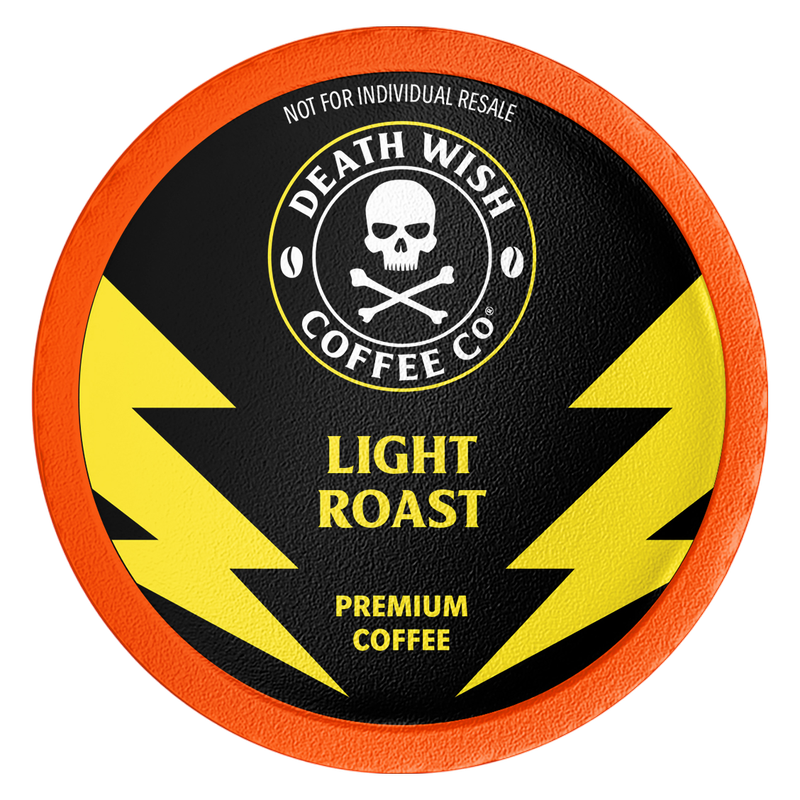 Death Wish Coffee Organic Light Roast K-Cups 10ct Box