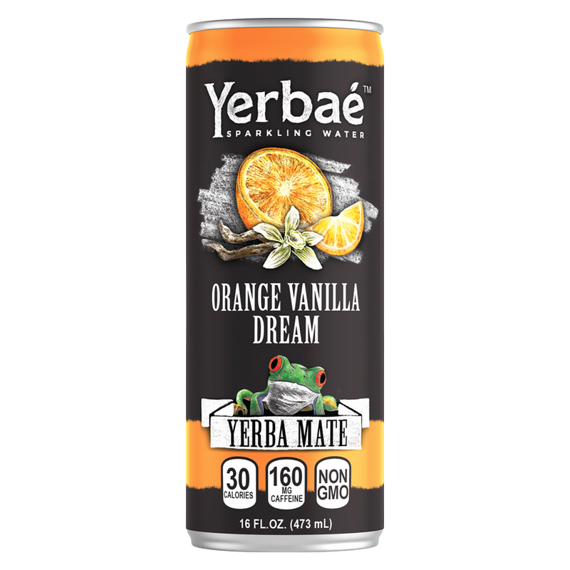 Yerbae Orange Vanilla Dream Sparkling Water 16oz