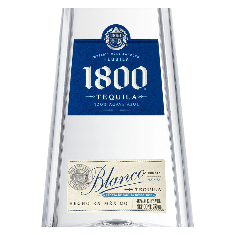 1800 Tequila Blanco 750ml (80 Proof)