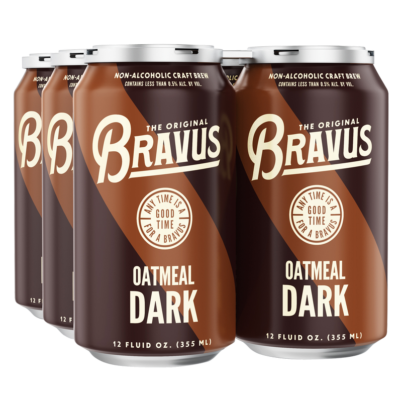 Bravus Brewing Co. Non-Alcoholic Oatmeal Stout 6pk 12oz Cans