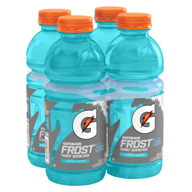 Gatorade Frost Thirst Quencher Glacier Freeze 4pk 20oz Btl