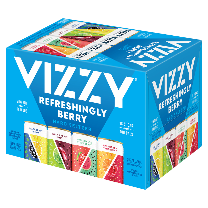 Vizzy Berry Hard Seltzer Variety Pack 12pk 12oz Can 5.0% ABV