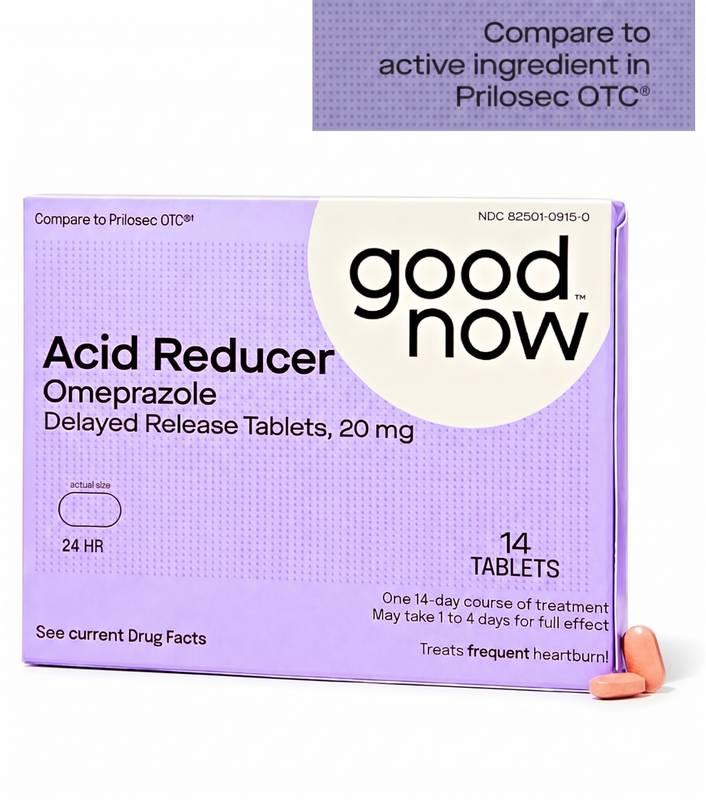 Goodnow Acid Reducer Tablets 14ct (Omeprazole)