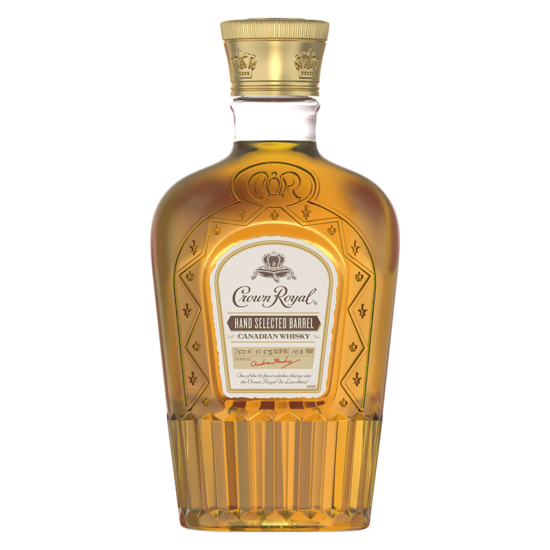Crown Royal Hand Selected Barrel Canadian Whisky 750ml - Delivered