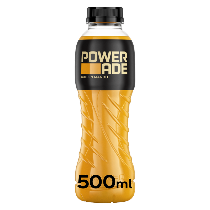 Powerade Golden Mango Sports Drink, 500ml