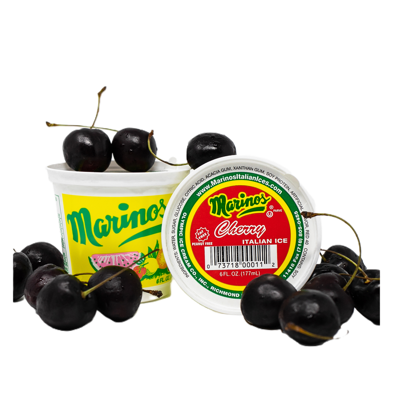 Marinos Italian Ice Cherry Cup 6ct