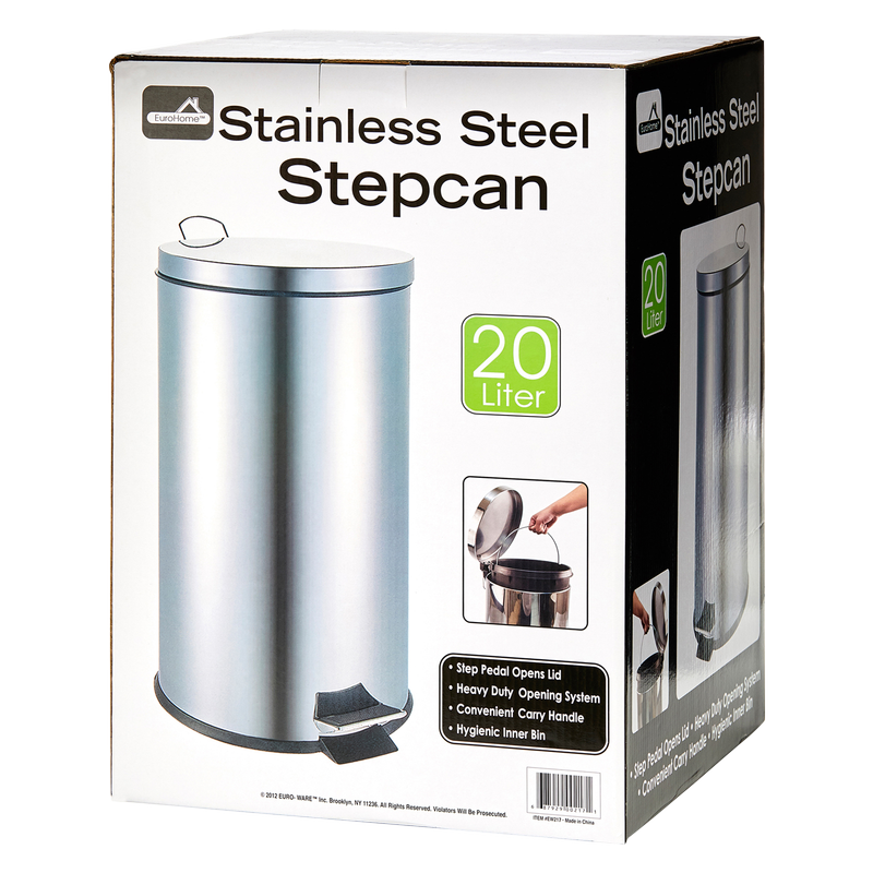 Stainless Trash Can 20 Liter