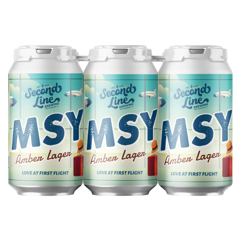 Second Line MSY Common Lager 6pk 12oz Can