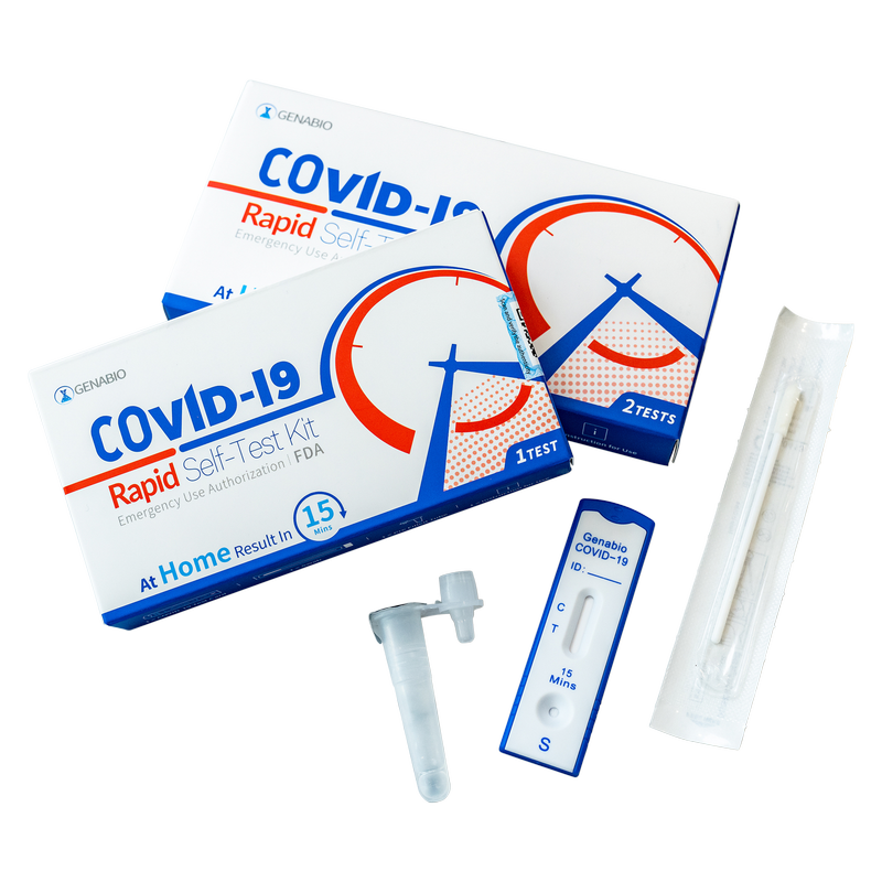 Genabio COVID-19 Rapid Self-Test Kit  (2 tests)