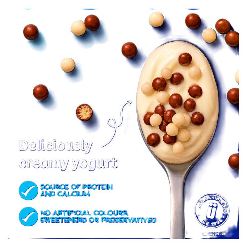 Muller Corner Vanilla Chocoball Yogurt, 124g