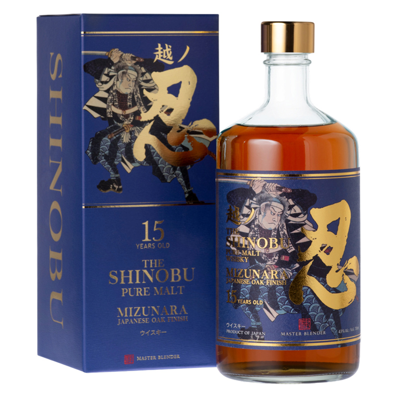 Shinobu Pure Malt Whisky 15 Yr 750ml (86 Proof)