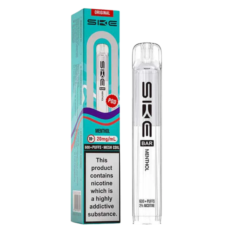 SKE BAR 600 Menthol 20mg/ml, 1pcs