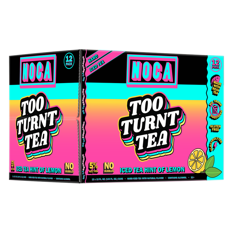 NOCA TooTurnt Tea 12pk 12oz Can 5.0% ABV