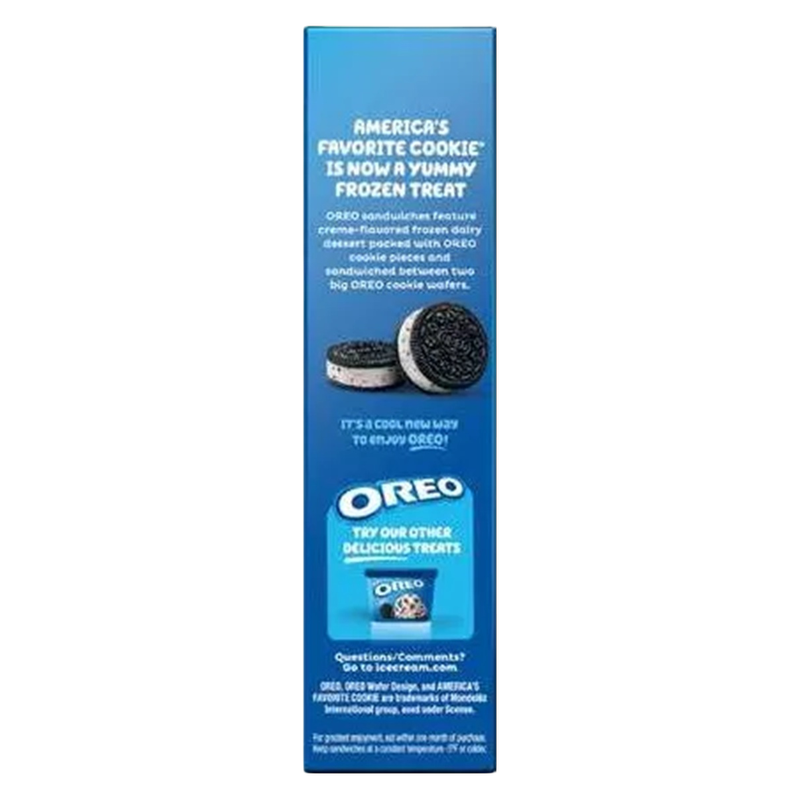 Oreo Frozen Dessert Sandwich, 4ct
