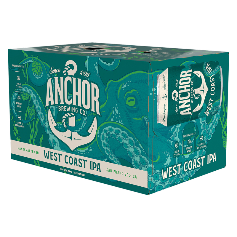 Anchor Brewing West Coast IPA (6PKC 12 OZ)