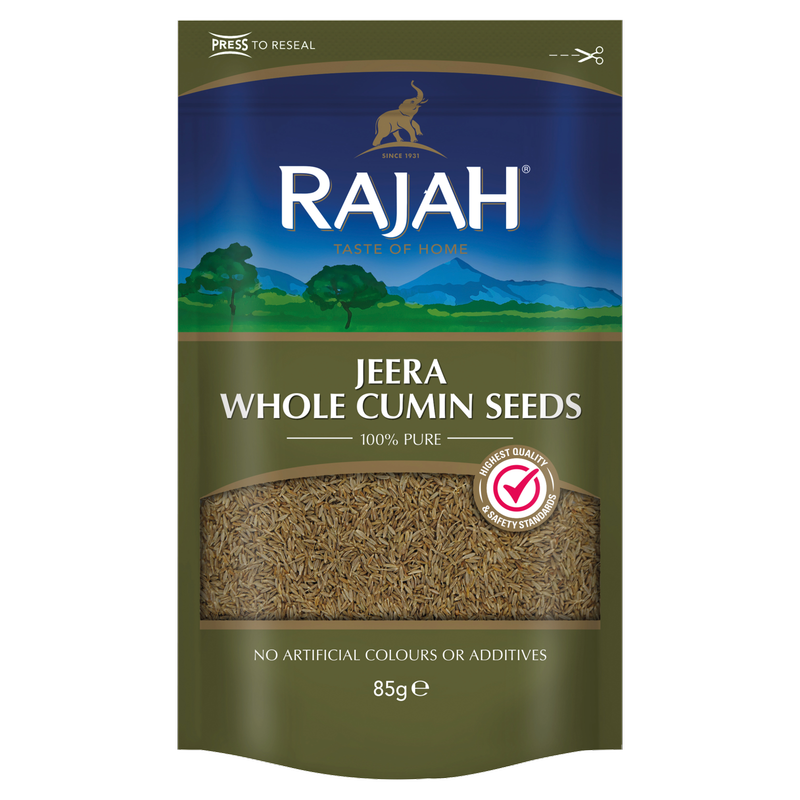 Rajah Jeera Whole Cumin Seeds, 85g