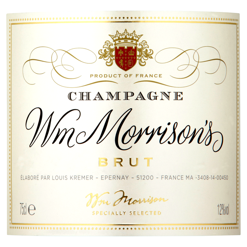 Morrisons Champagne Brut, 75cl