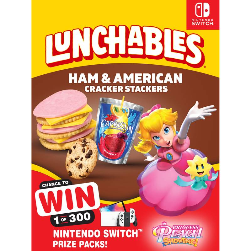 Lunchables Ham & American Cheese Lunch Combinations with Capri Sun - 3.1oz