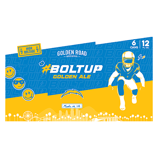 Golden Road Brewing #BoltUp Golden Ale 6pk 12oz Can