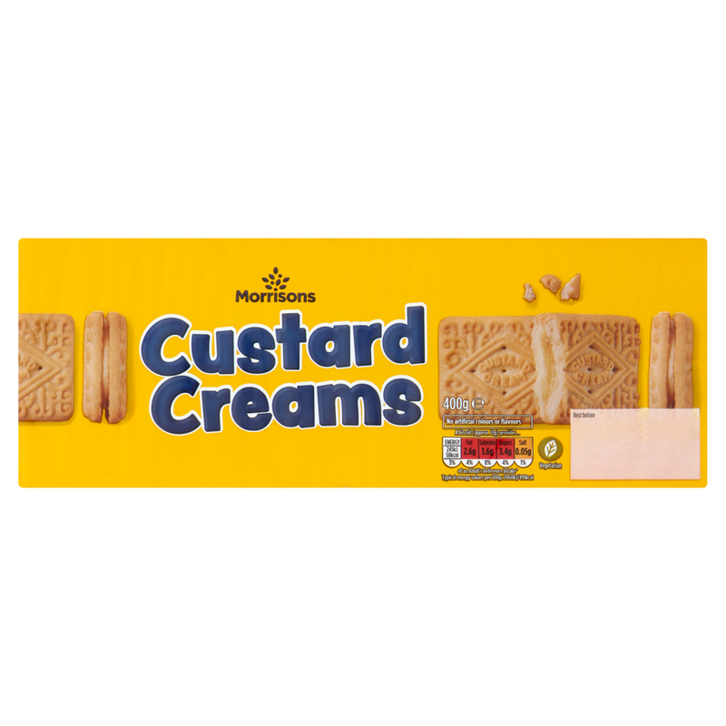 Morrisons Custard Creams, 400g