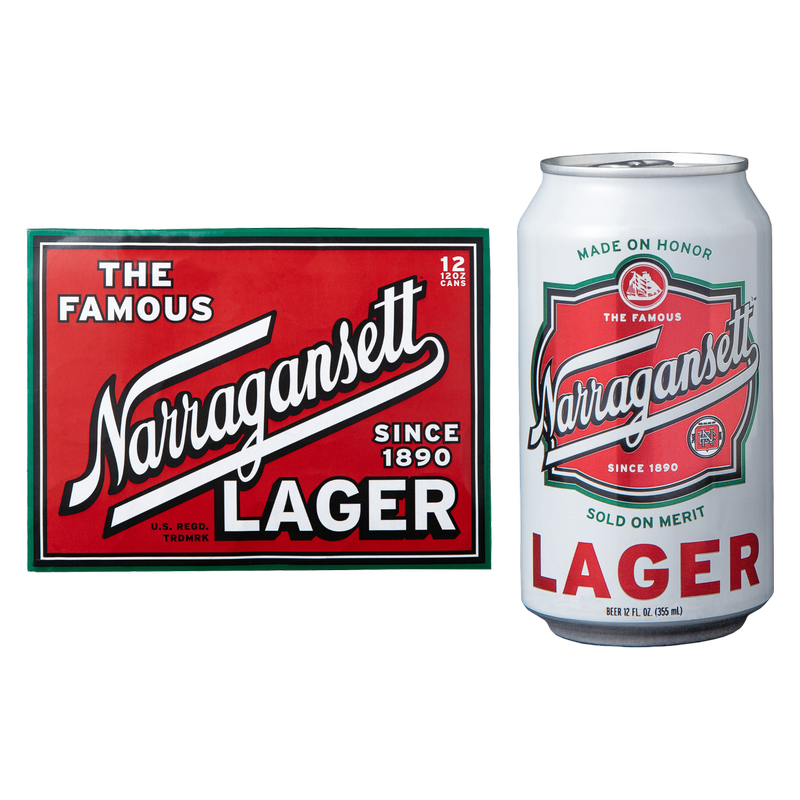 Narragansett Lager 12pk 12oz Can 5.0% ABV