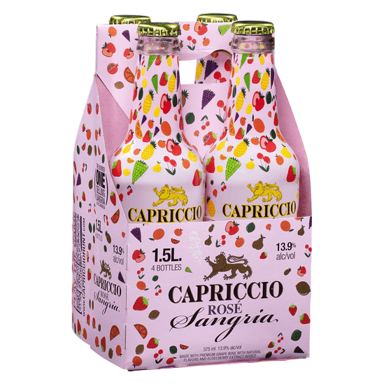 Capriccio Rose Sangria 4pk 375ml