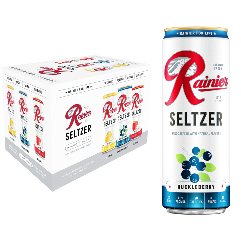 Rainer Hard Seltzer Variety 12pk 12oz Can 4.5% ABV