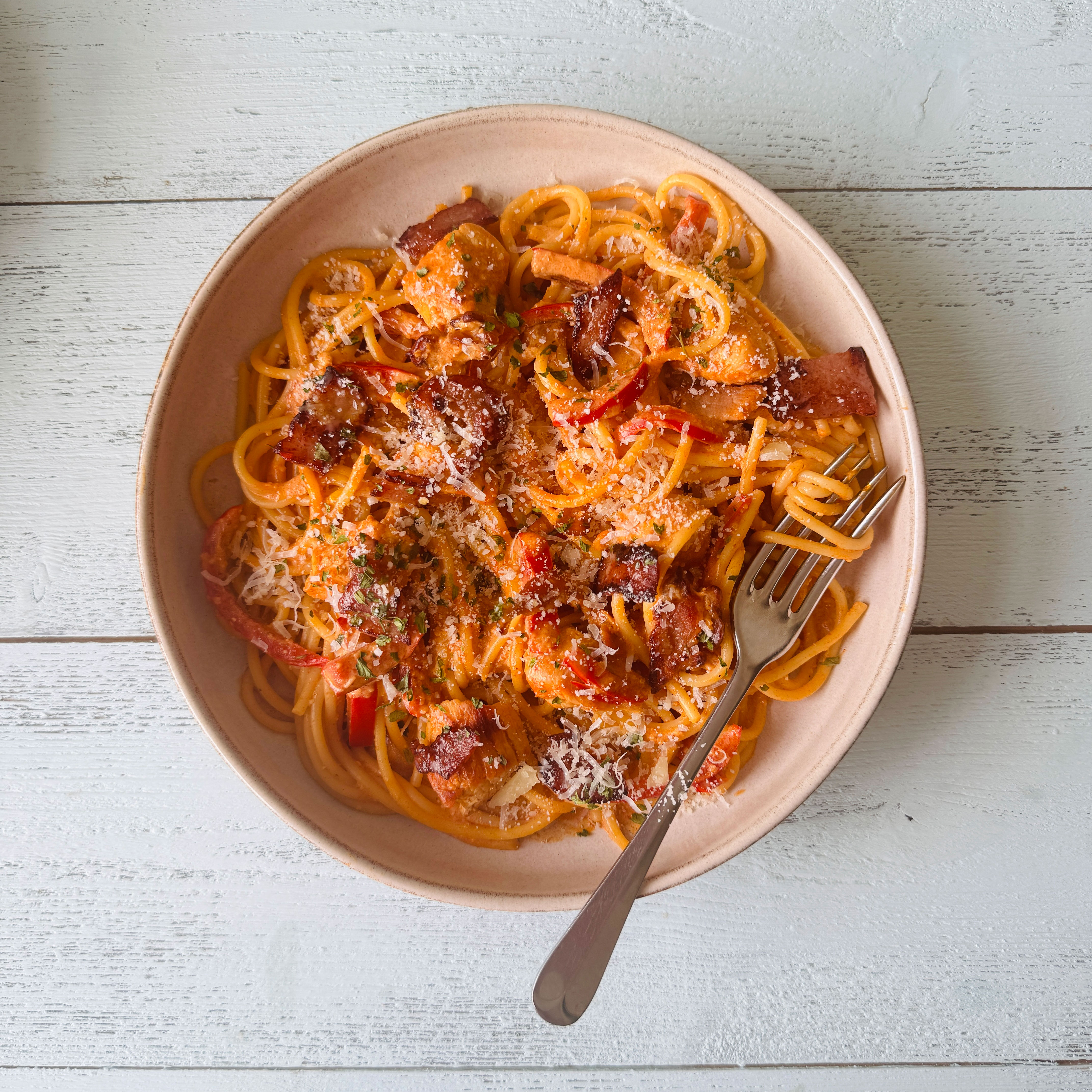 Hot Honey Spaghetti