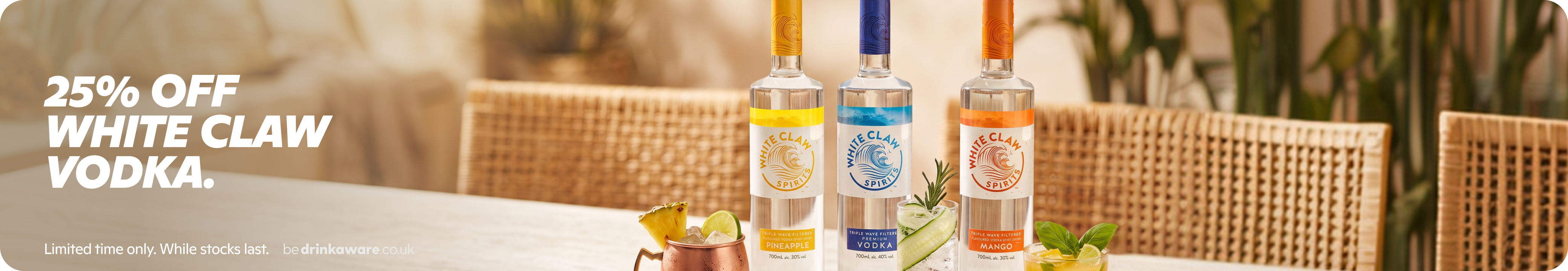 Gopuff: 25% OFF WHITE CLAW VODKA. Pineapple, Premium, Mango spirits bottles & cocktails.
