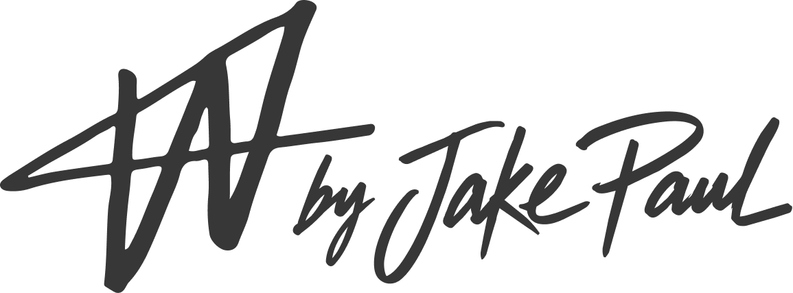 Stylized handwritten logo for W by Jake Paul.