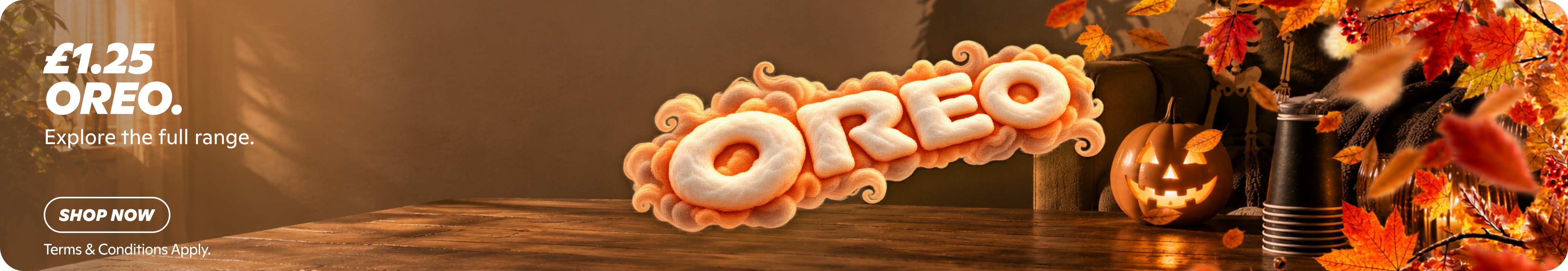 Gopuff: OREO biscuits for £1.25. Explore the full range & SHOP NOW for Halloween treats.
