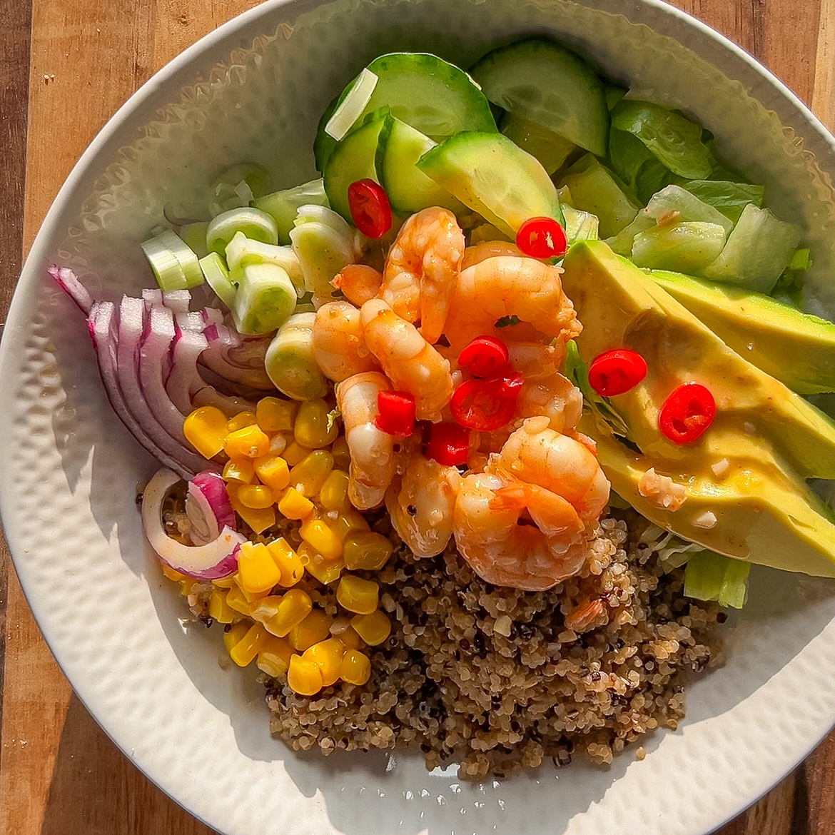 Spicy Lime Prawns