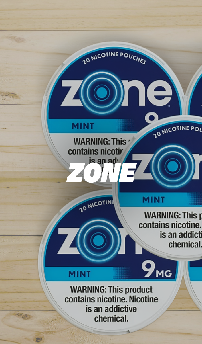 ZONE Menta 9MG bolsitas de nicotina, 20 unidades, en Gopuff.